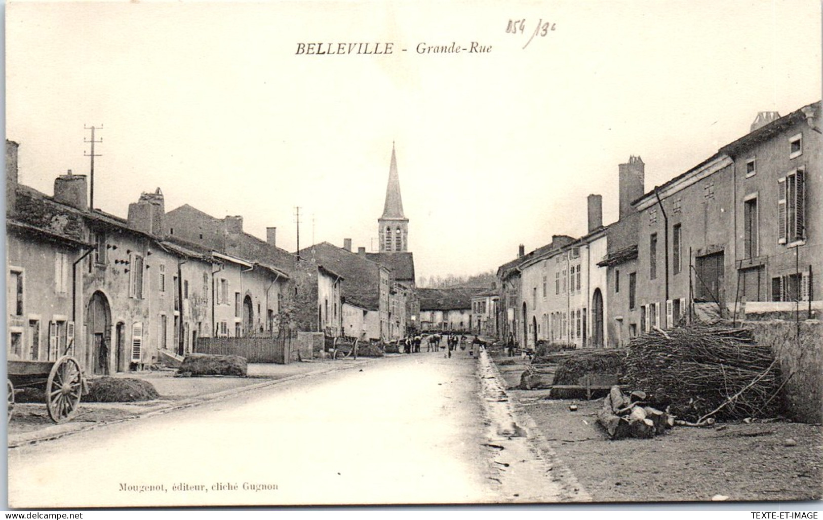 54 BELLEVILLE - La Grande Rue - - Andere & Zonder Classificatie