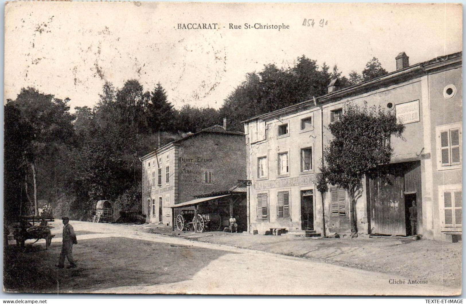54 BACCARAT - La Rue Saint Christophe - - Baccarat