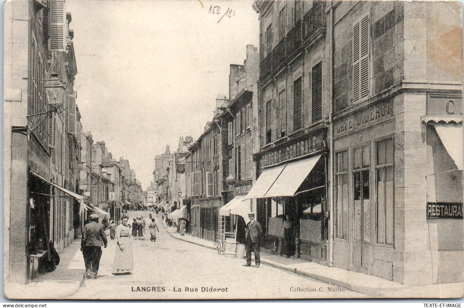 52 LANGRES - La Rue Diderot -  - Langres