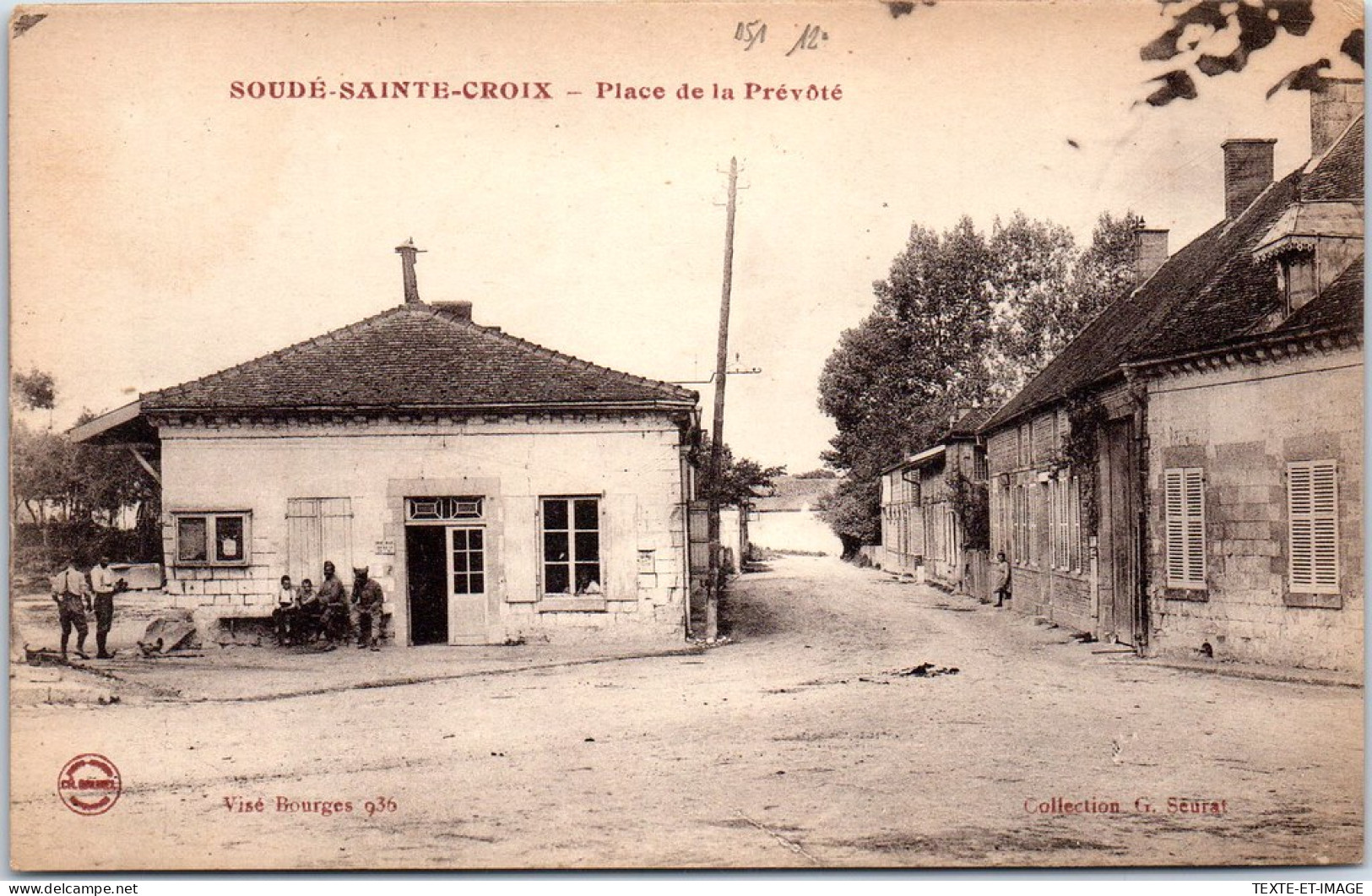51 SOUDE SAINTE CROIX - Place De La Prevote  - Other & Unclassified