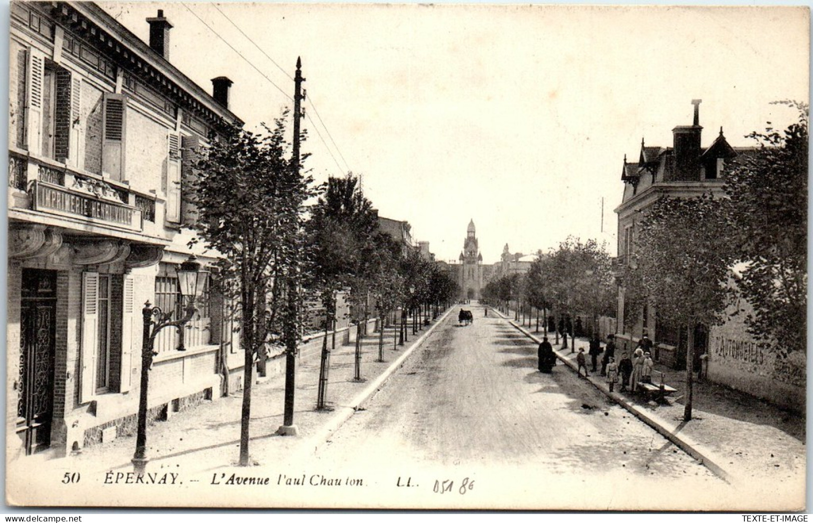 51 EPERNAY - L'avenue Paul Chandon  - Epernay