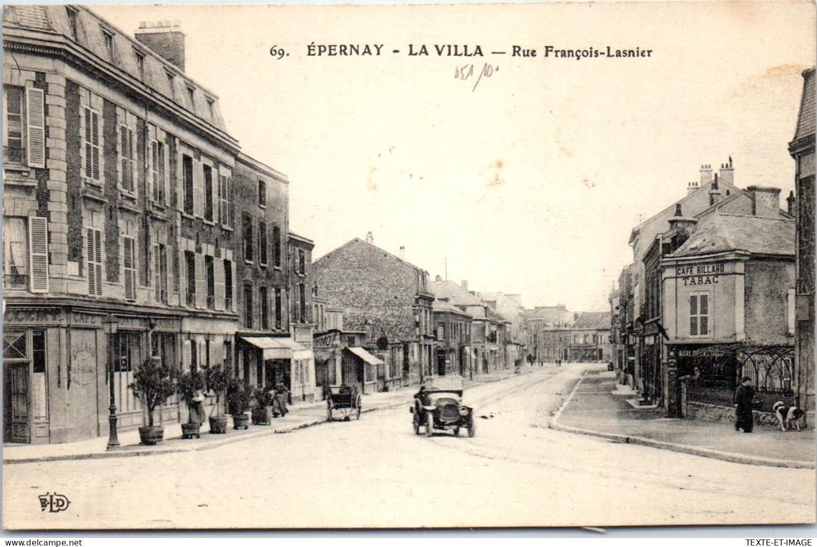 51 EPERNAY - La Rue Francois Lasnier. - Epernay