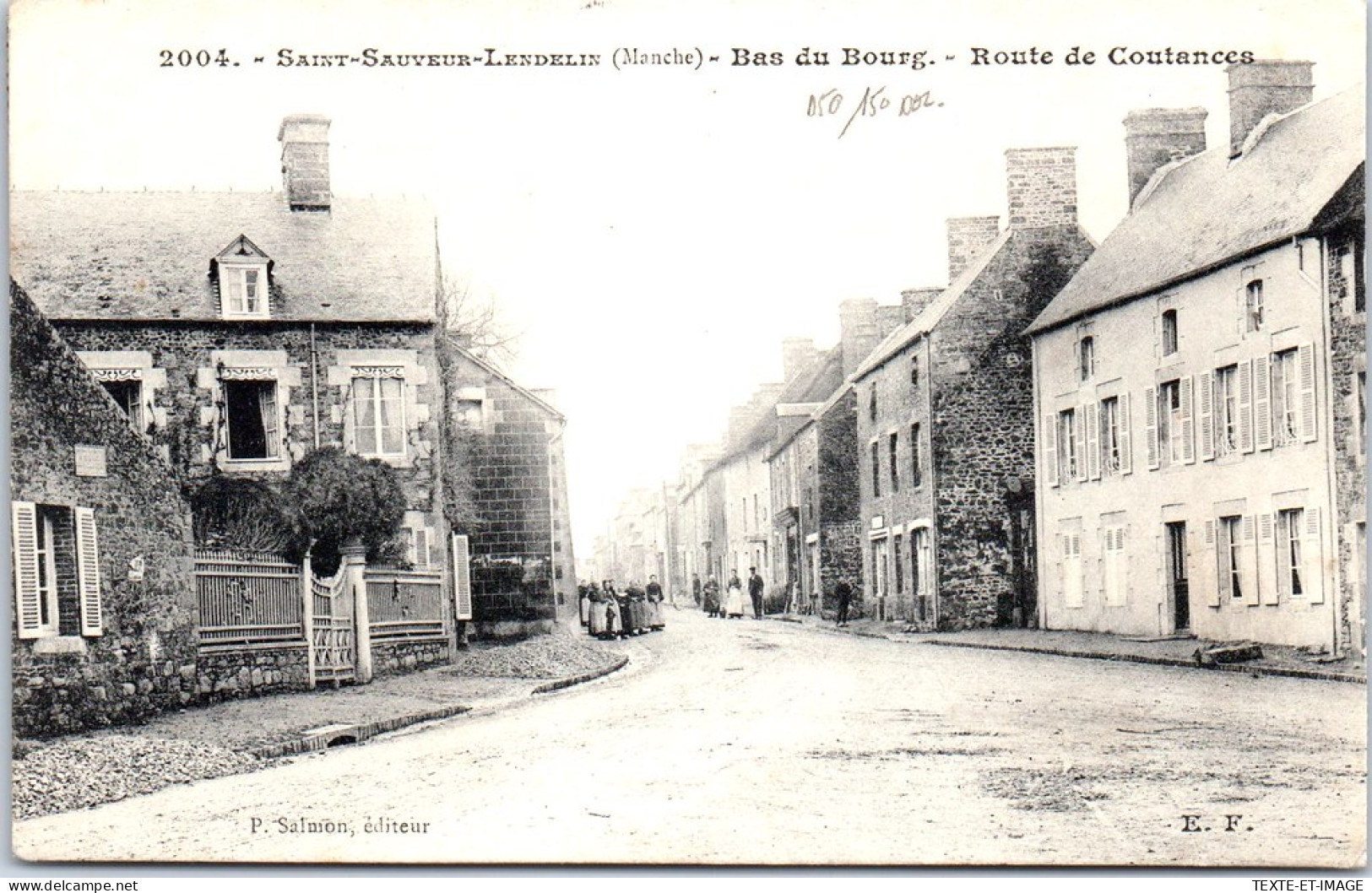 50 SAINT SAUVEUR LENDELIN - Bas Bourg, La Route De Coutances - Other & Unclassified