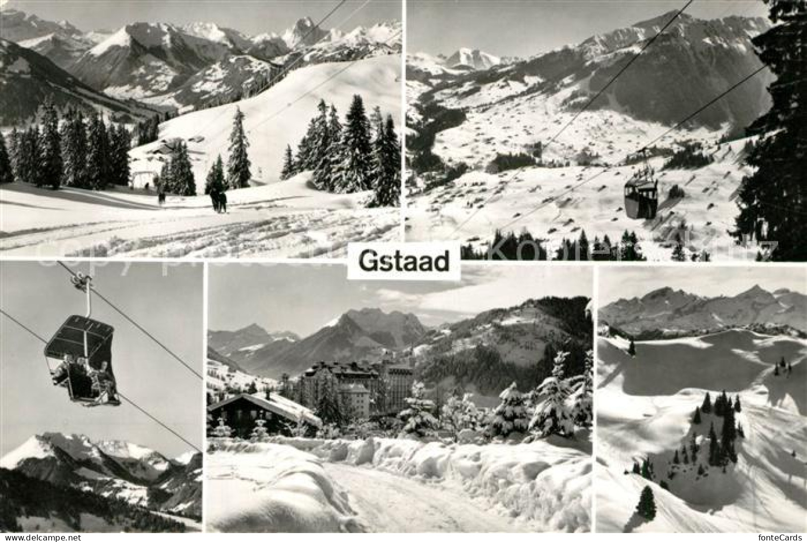 13191827 Gstaad Kabinenbahn Sessellift Hotel Gstaad - Sonstige & Ohne Zuordnung