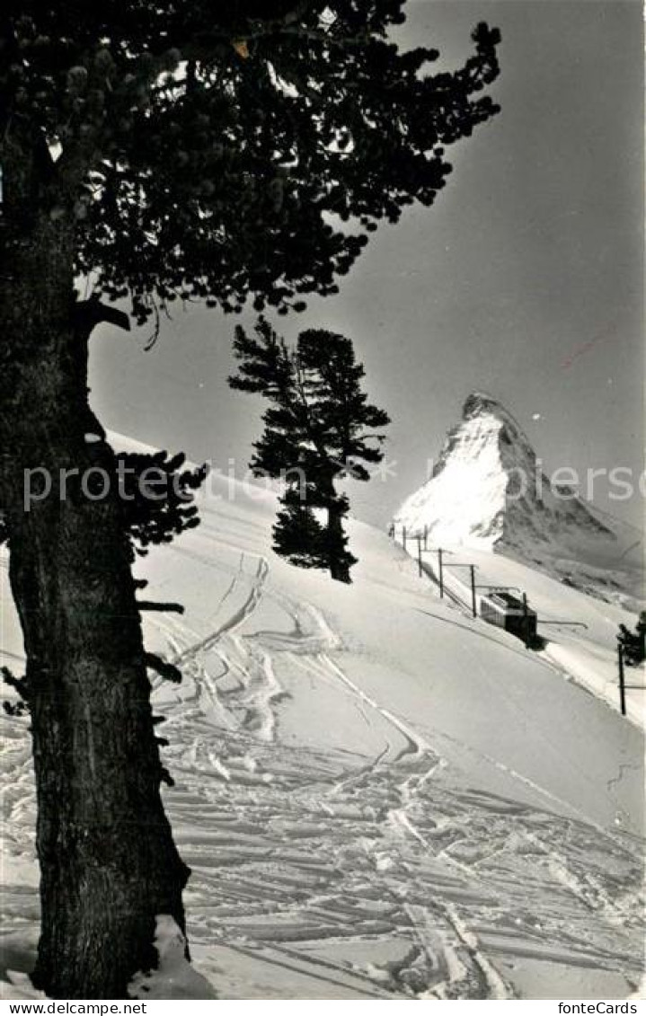 13191797 Zermatt VS Gornergratbahn Matterhorn Zermatt VS - Sonstige & Ohne Zuordnung