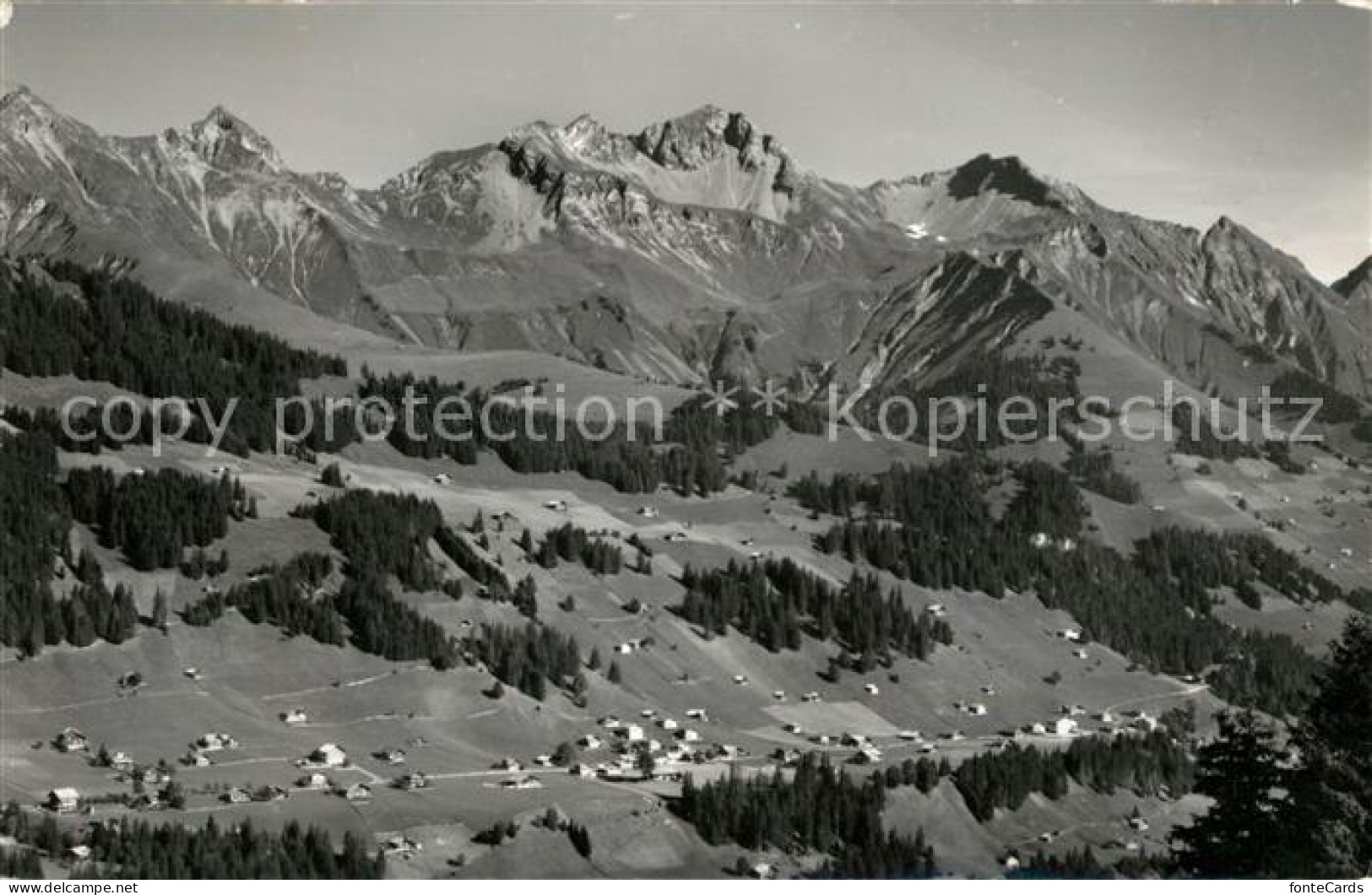 13191369 Ausserschwand Adelboden Niesenkette Panorama Ausserschwand Adelboden - Sonstige & Ohne Zuordnung