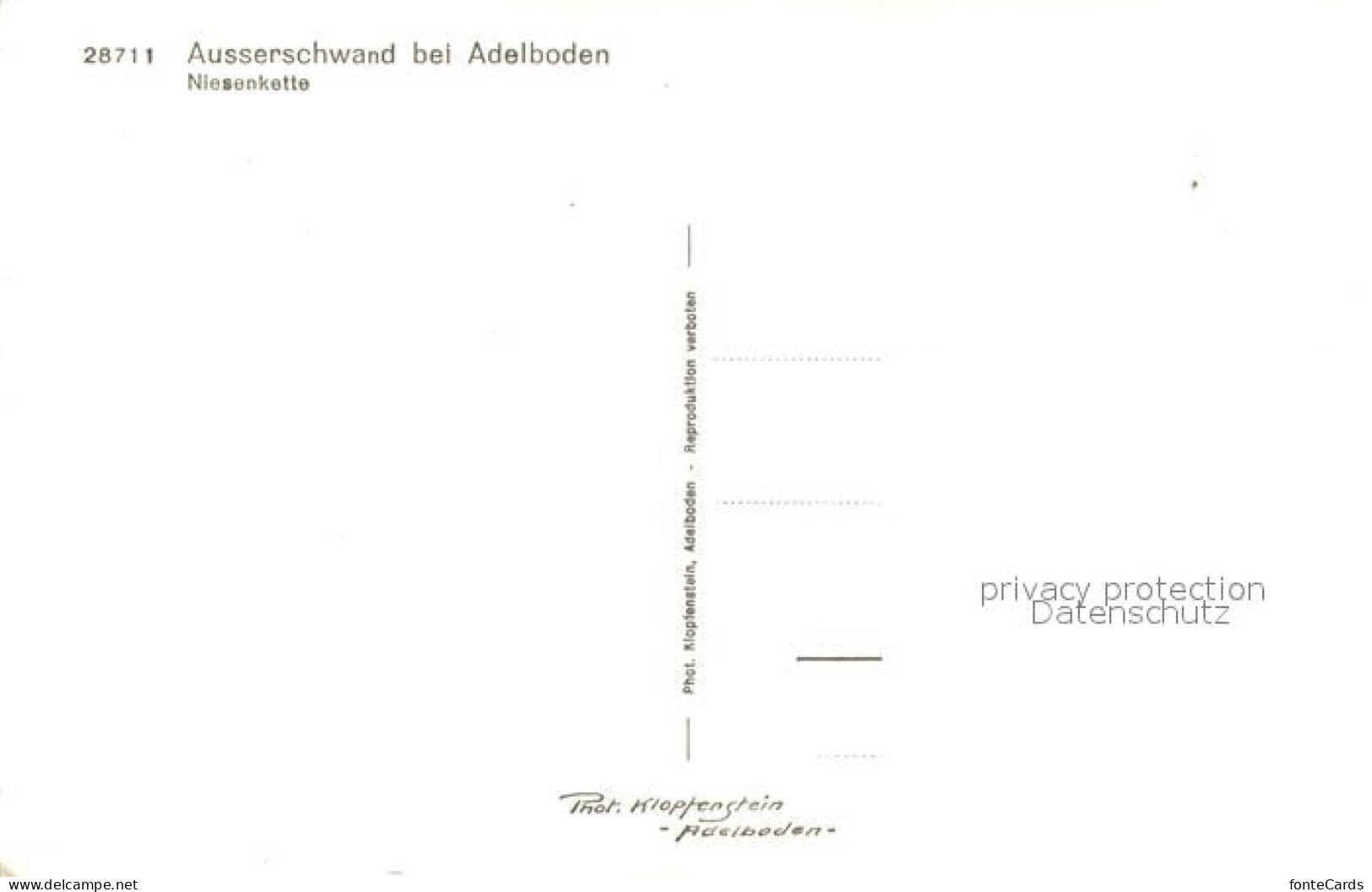 13191369 Ausserschwand Adelboden Niesenkette Panorama Ausserschwand Adelboden - Otros & Sin Clasificación