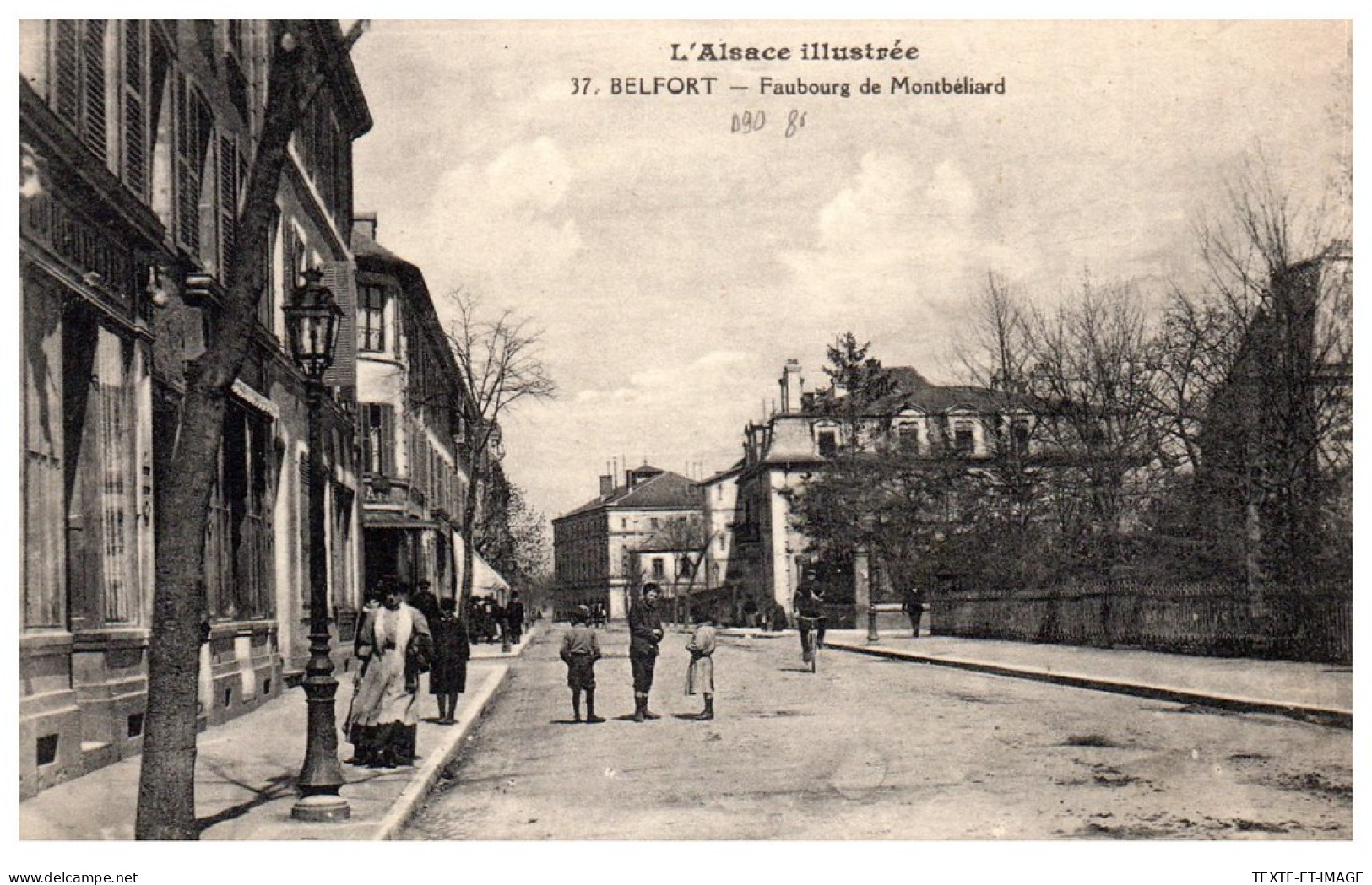 90 BELFORT - Faubourg De Montbeliard  - Belfort - Stadt