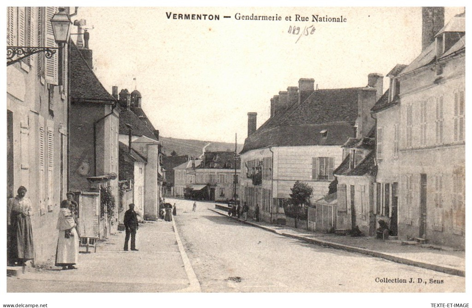89 VERMENTON - La Gendarmerie, Rue Nationale  - Vermenton