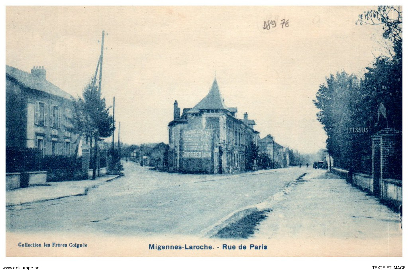 89 MIGENNE LAROCHE - La Rue De Paris  - Migennes