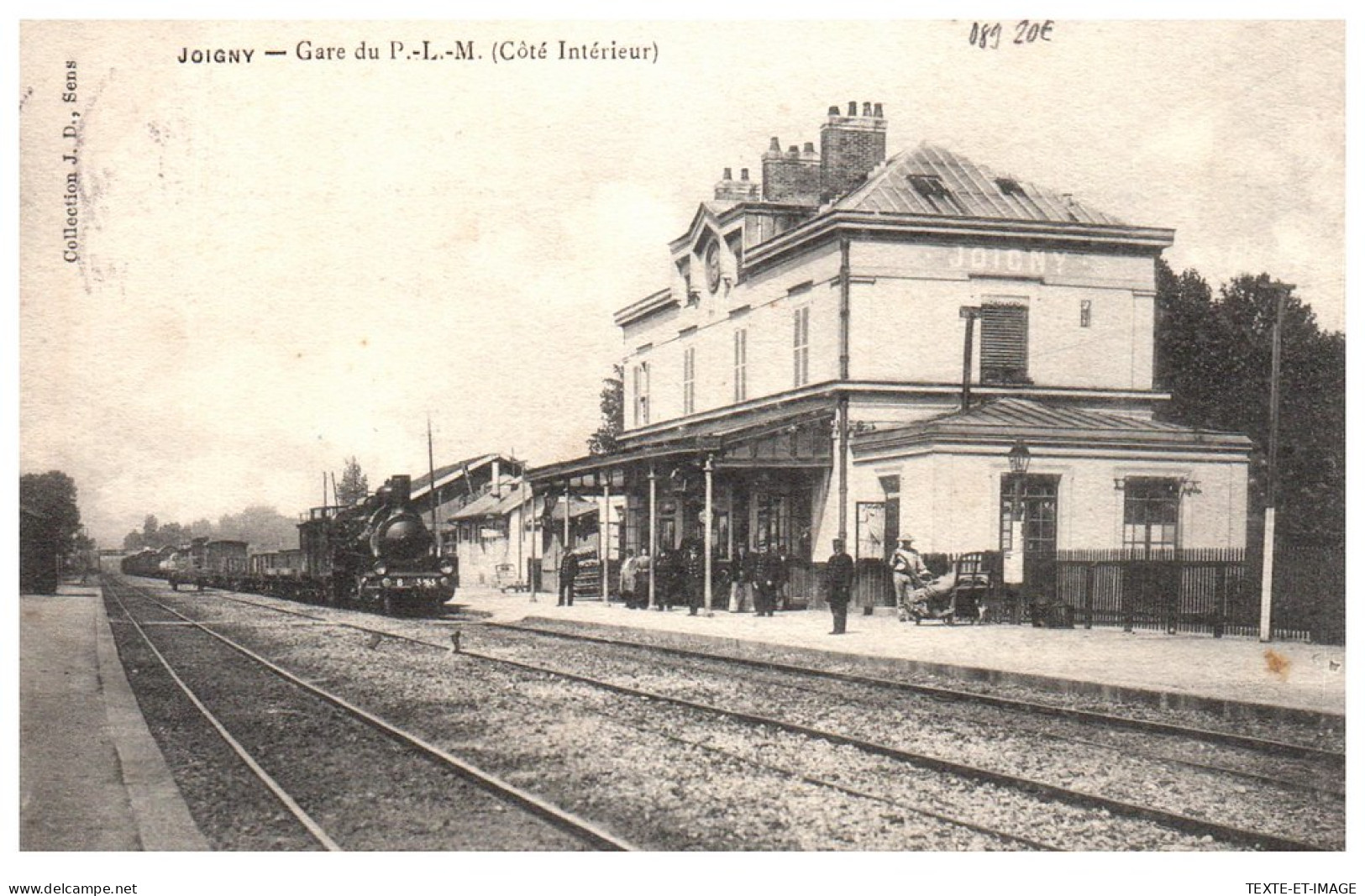 89 JOIGNY - La Gare Du P.L.M - Joigny