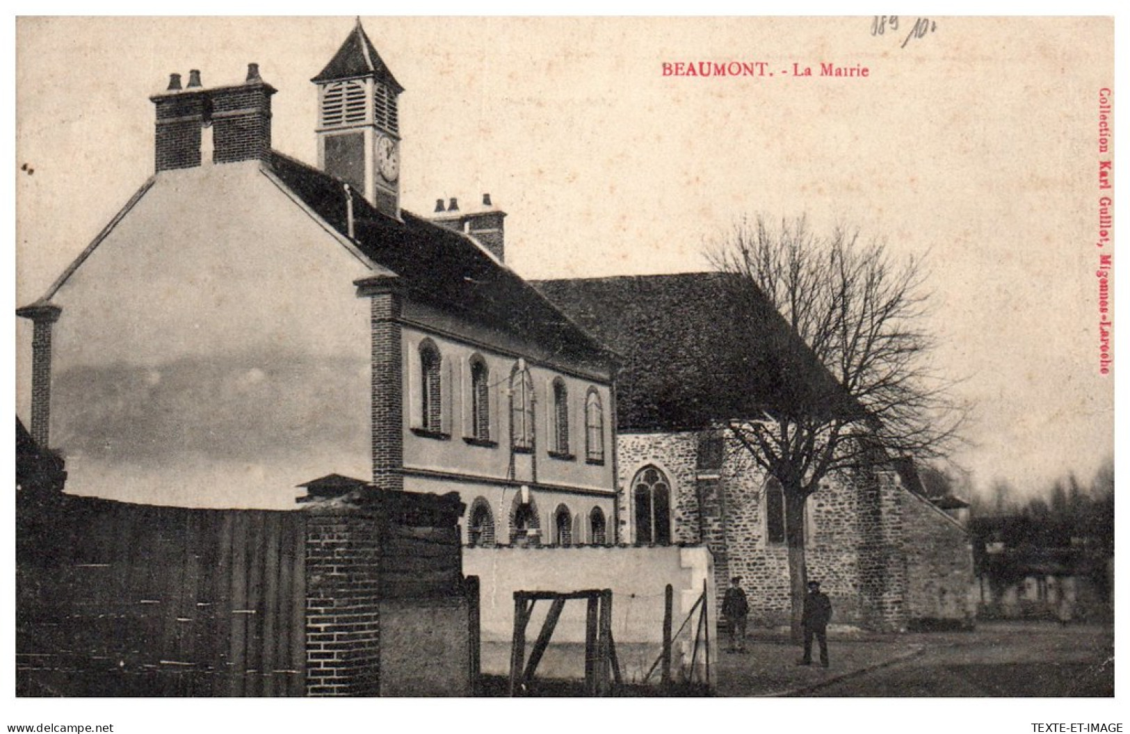 89 BEAUMONT - La Mairie. - Other & Unclassified