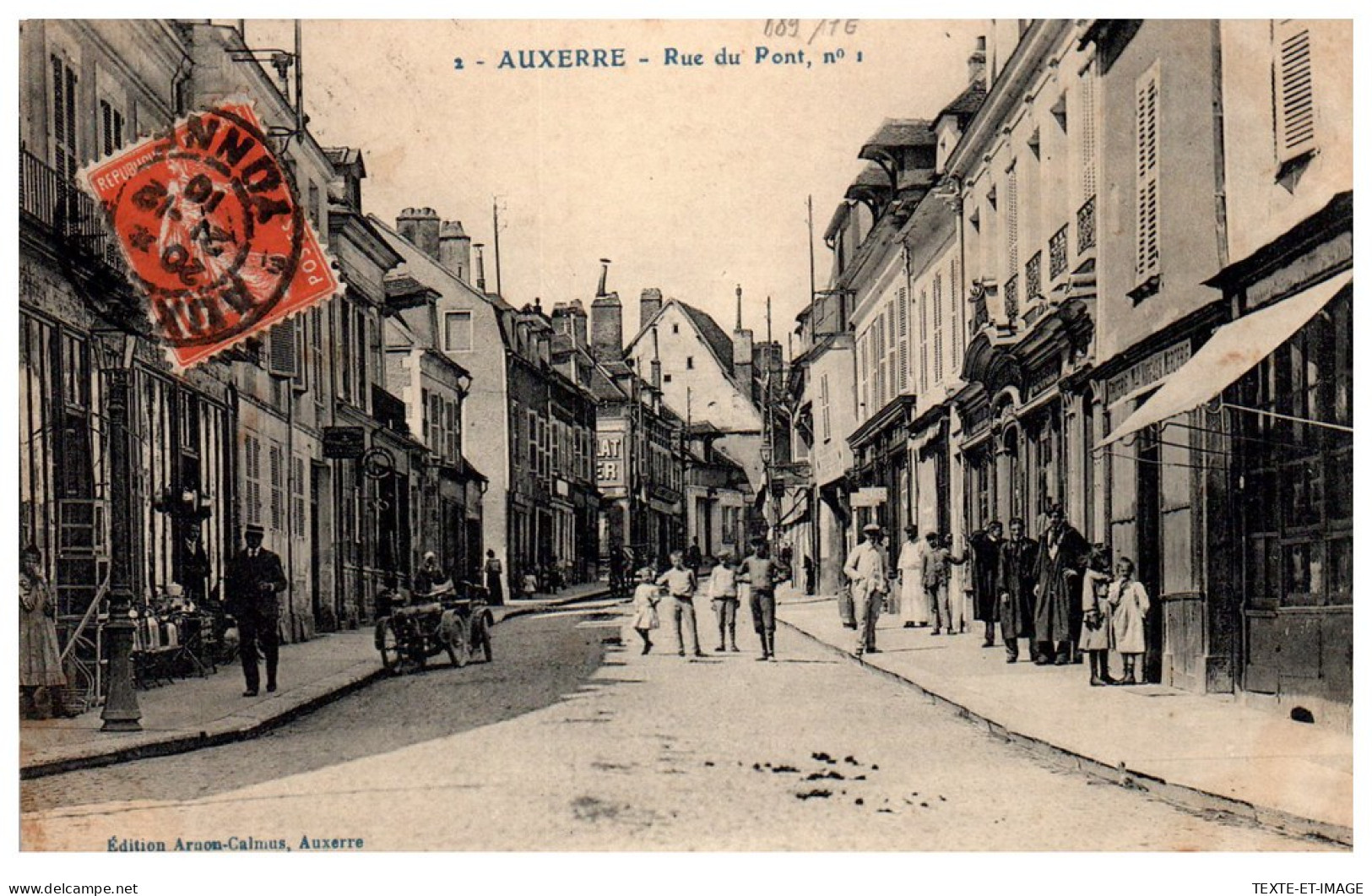 89 AUXERRE - La Rue Du Pont N°1 - Auxerre