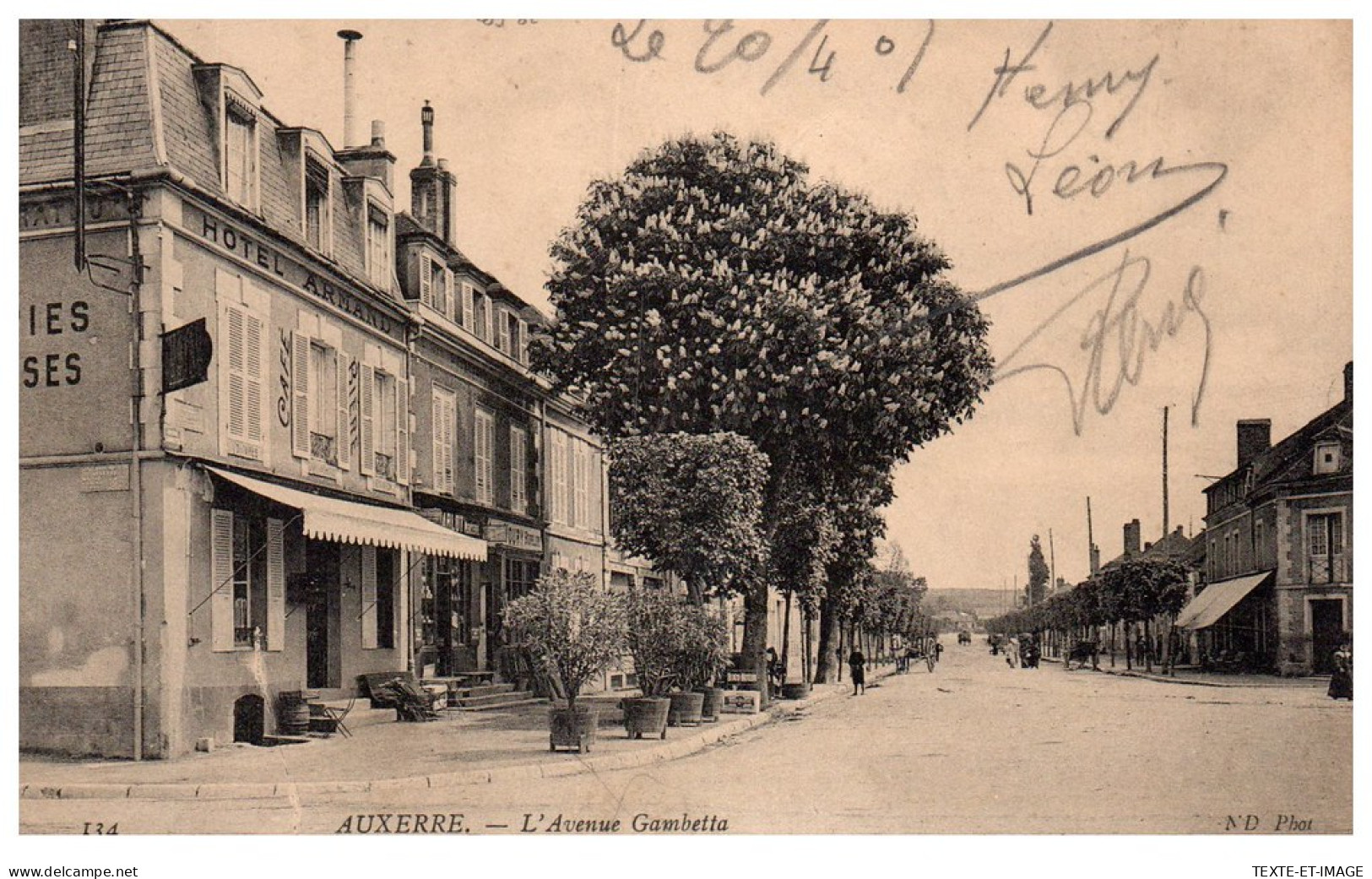 89 AUXERRE - L'avenue Gambetta. - Auxerre