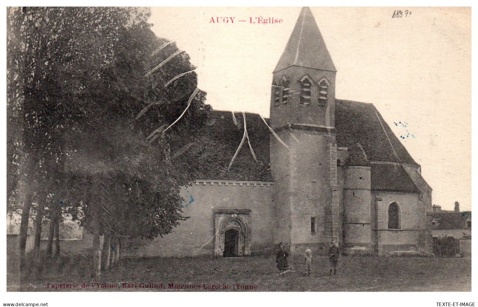 89 AUGY - L'eglise. - Sonstige & Ohne Zuordnung