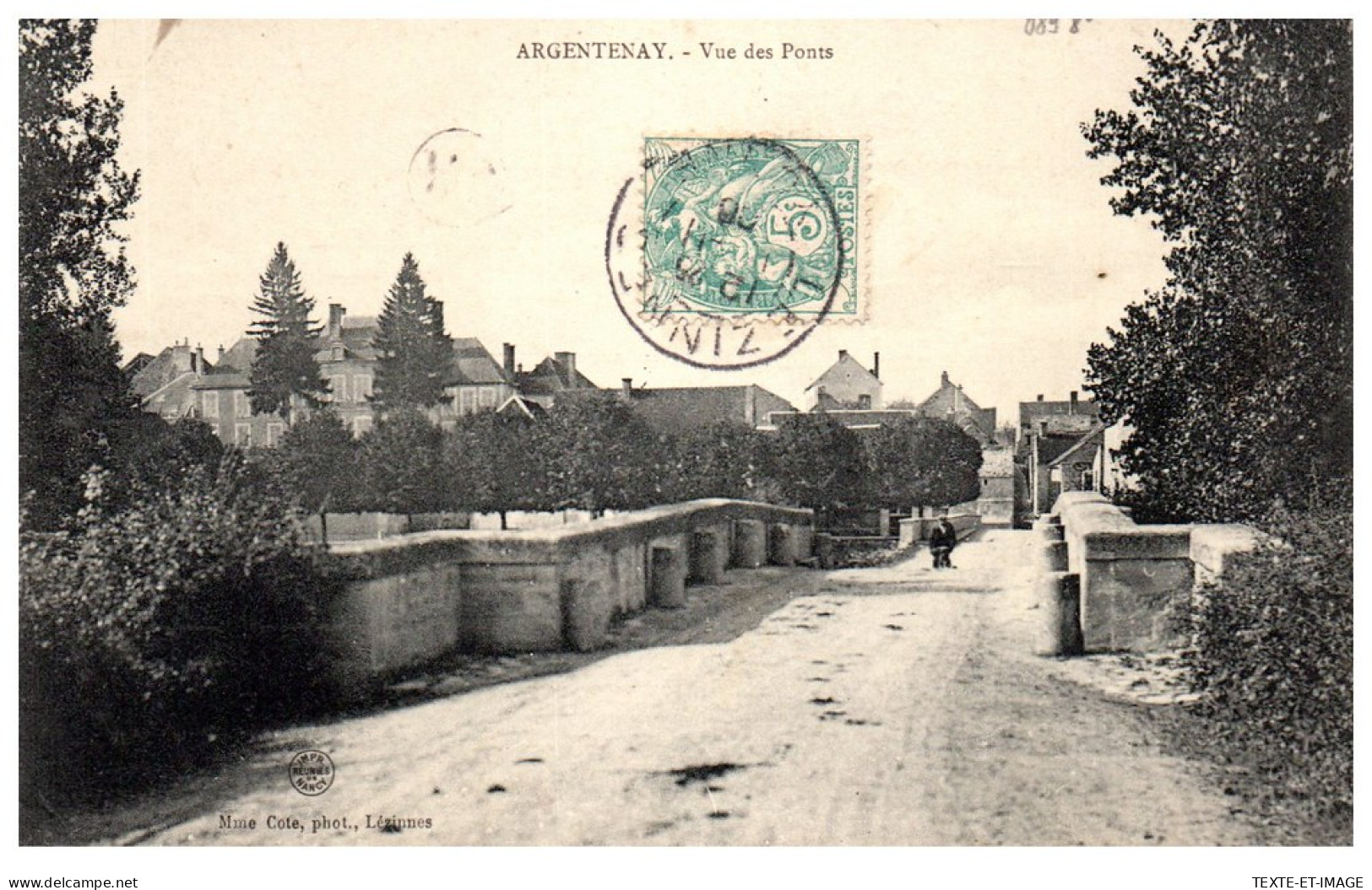 89 ARGENTENAY - Vue Des Ponts. - Andere & Zonder Classificatie