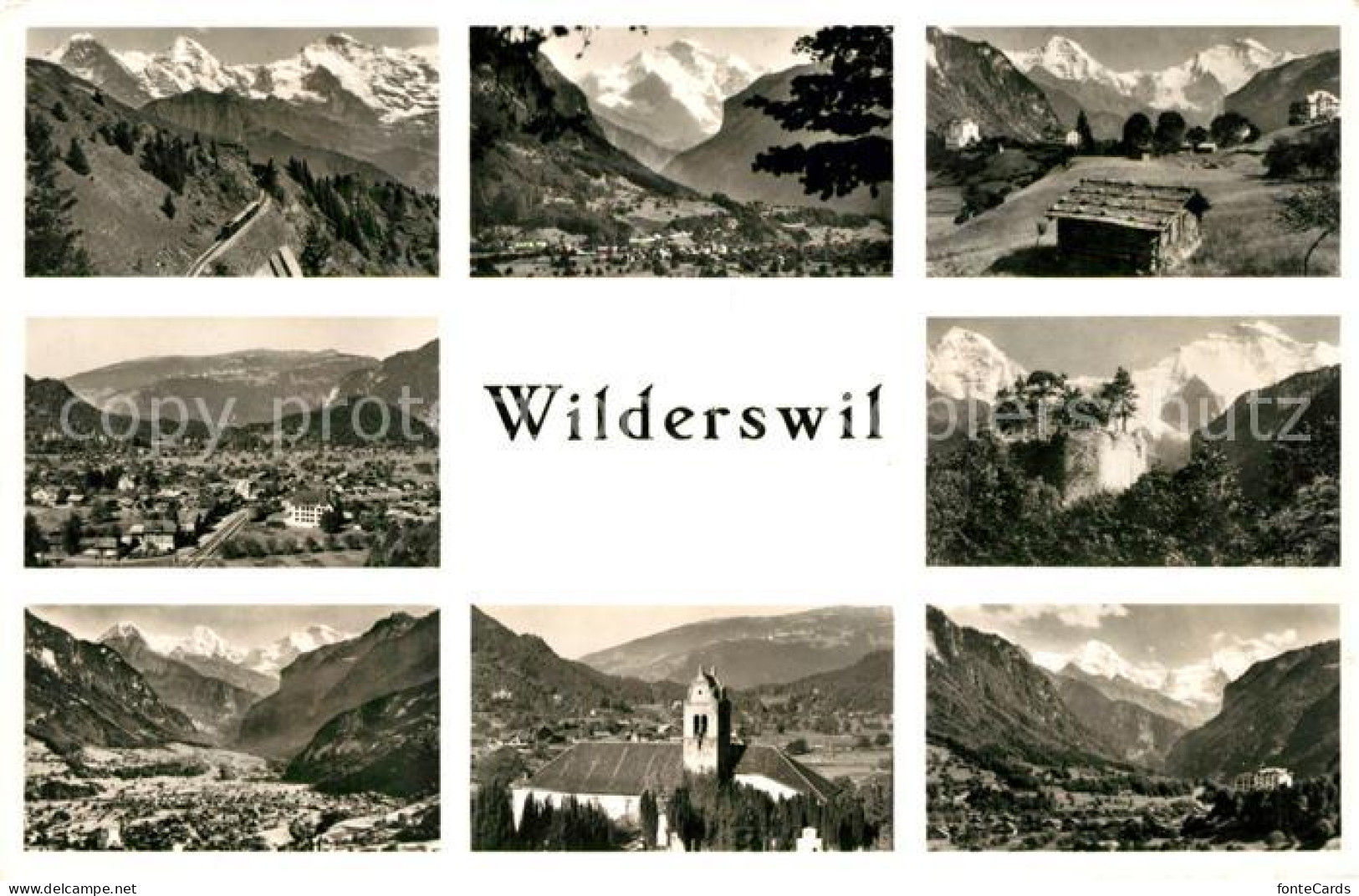 13191319 Wilderswil Panoramen Wilderswil - Sonstige & Ohne Zuordnung