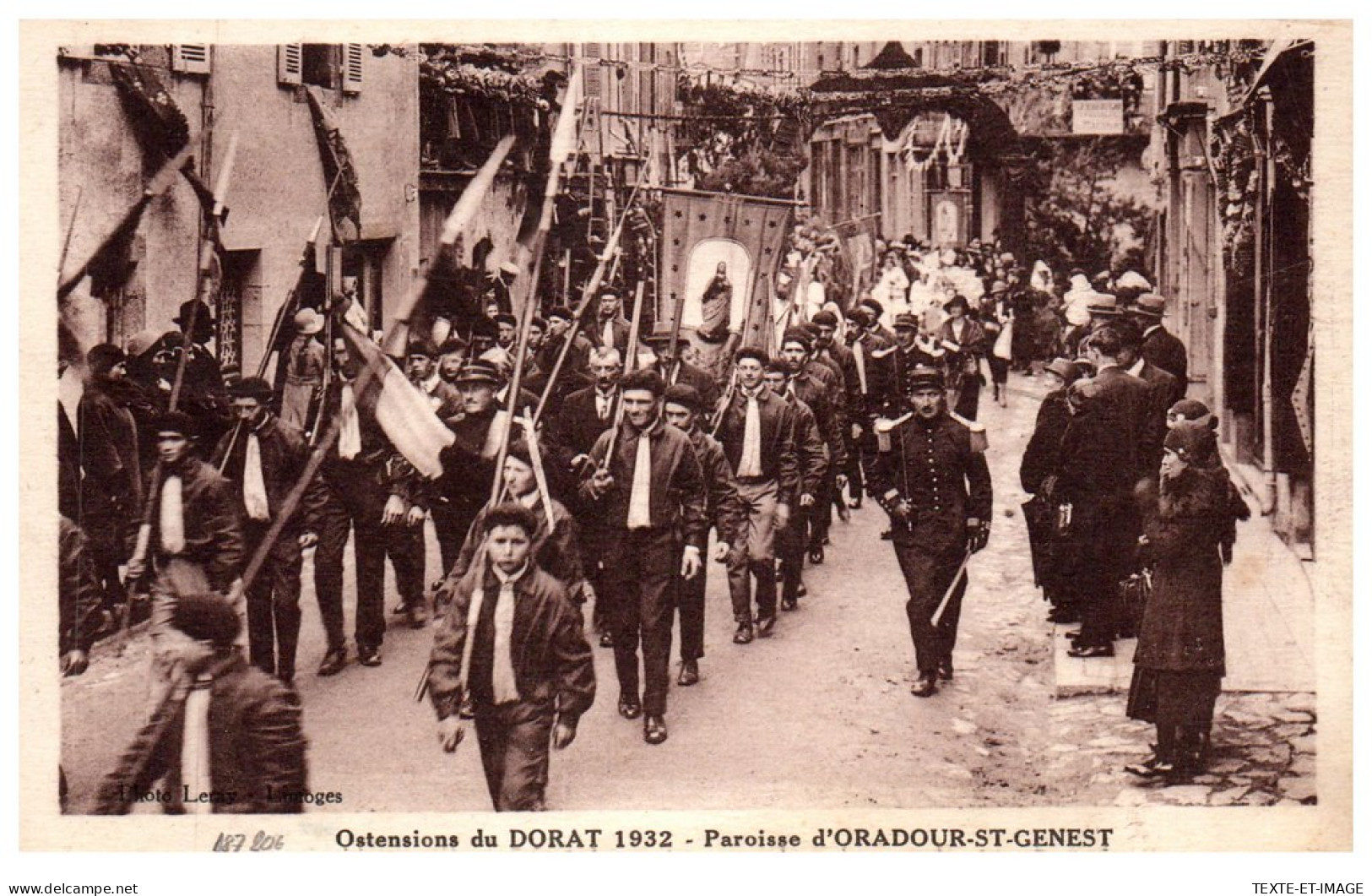 87 LE DORAT - Ostentasion 1932, Paroisse D'oradour St Genest  - Le Dorat