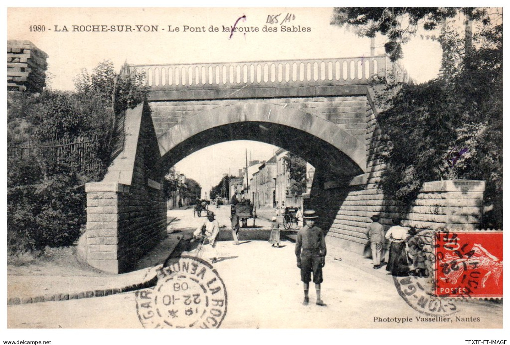 85 LA ROCHE SUR YON - Le Pont De La Route Des Sables  - La Roche Sur Yon