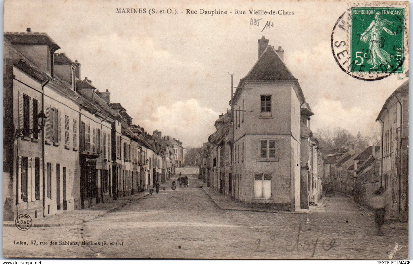 95 MARINES - Rue Dauphine, Rue Vieille De Chars - Marines