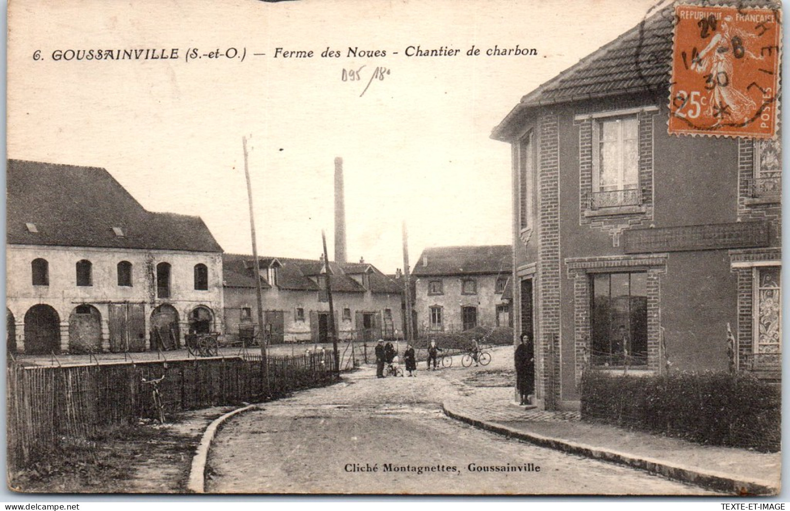 95 GOUSSAINVILLE - Chantier De Charbon, Ferme Des Noues  - Sonstige & Ohne Zuordnung