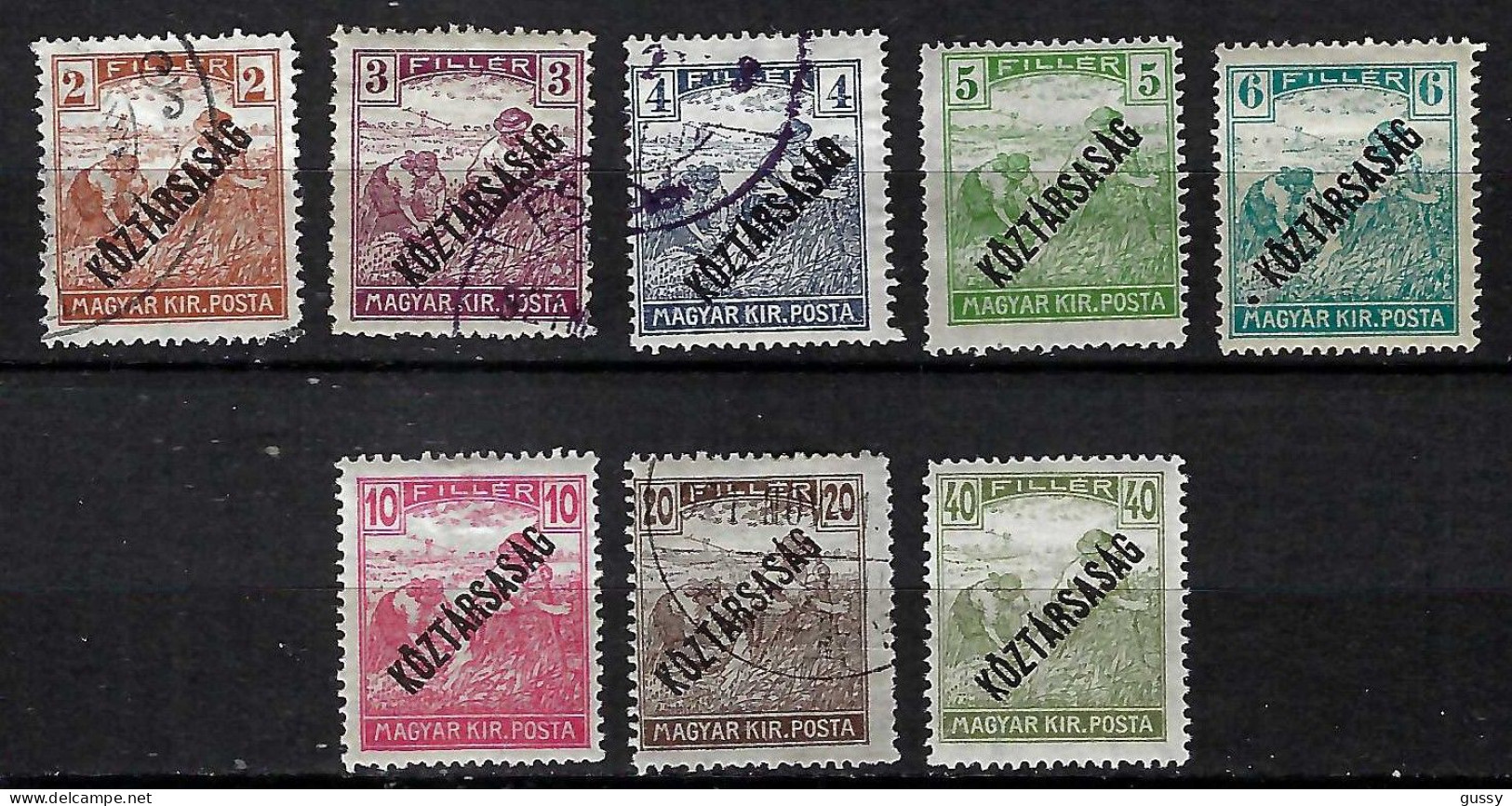 HONGRIE Ca.1918: Lot De Neufs* Et Obl. - Used Stamps