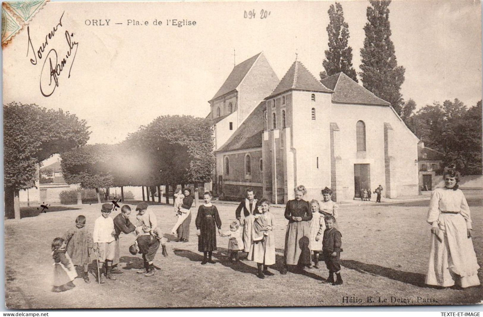 94 ORLY - La Place De L'eglise. - Sonstige & Ohne Zuordnung