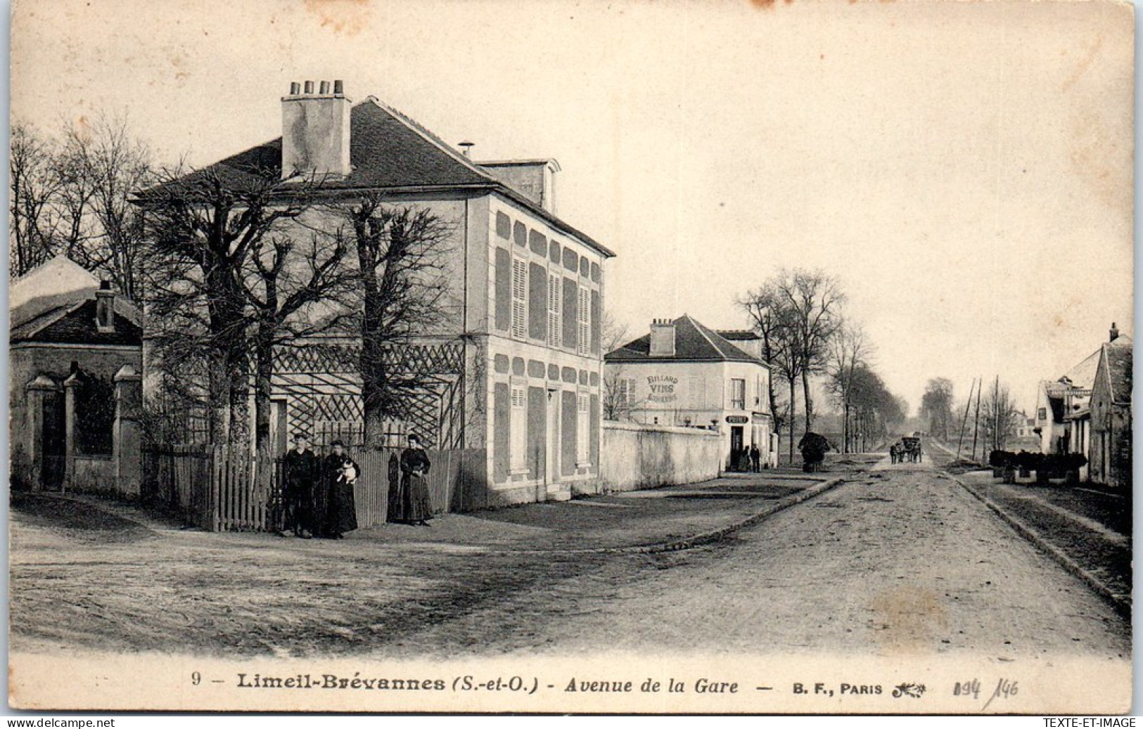 94 LIMEIL BREVANNES - Perspective De L'avenue De La Gare. - Limeil Brevannes