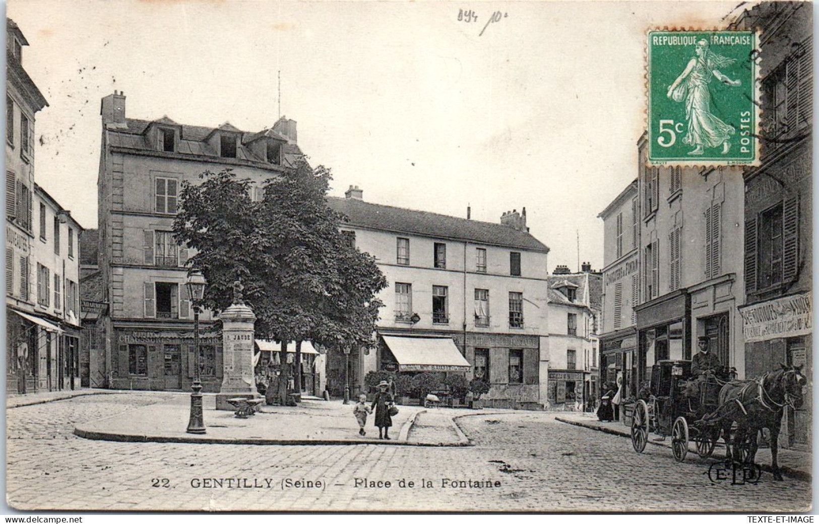 94 GENTILLY - Vue D'ensemble, Place De La Fontaine  - Gentilly