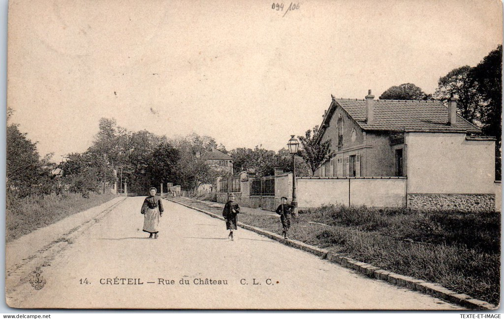 94 CRETEIL - La Rue Du Chateau. - Creteil