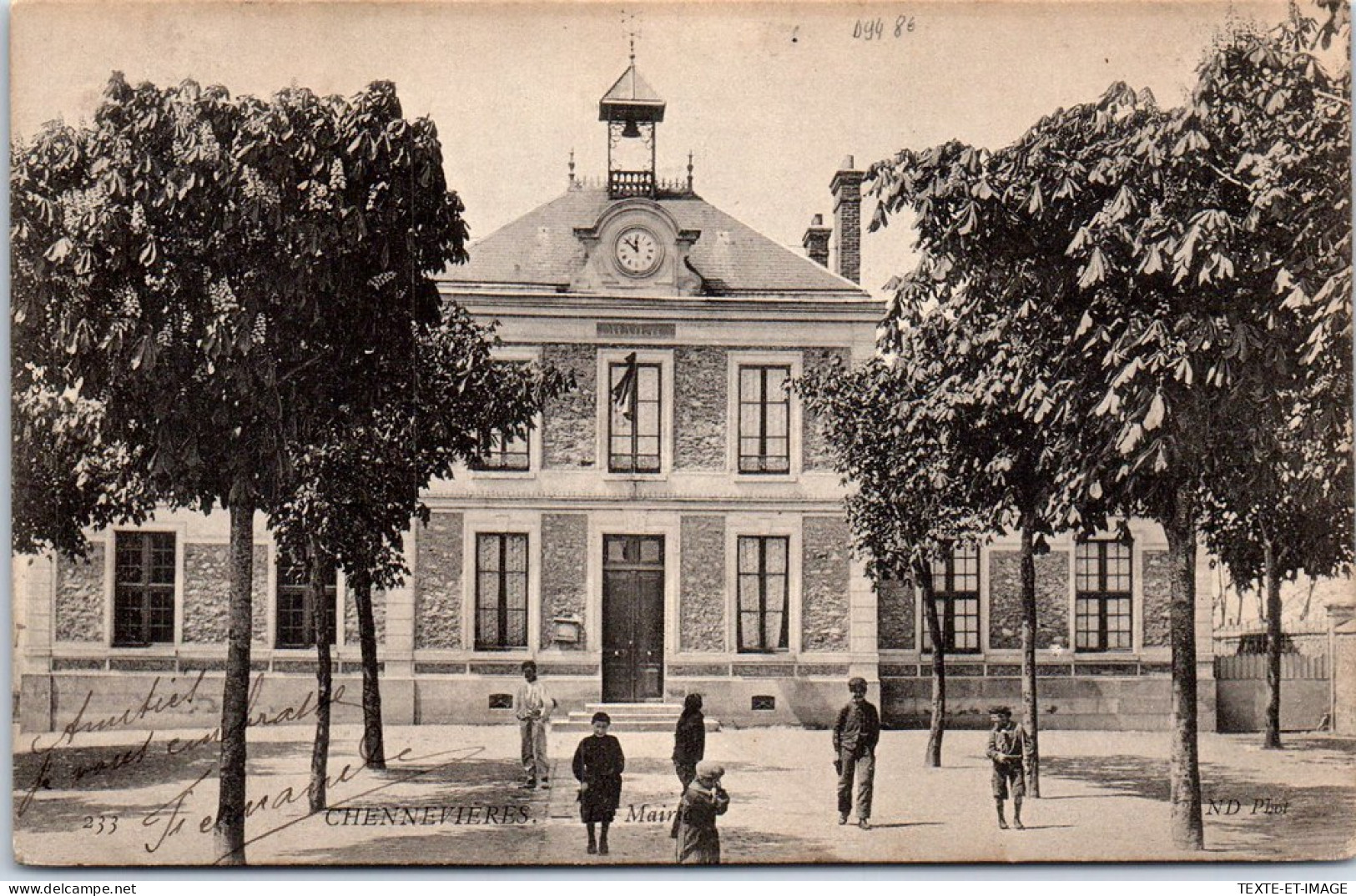 94 CHENNEVIERES - La Mairie. - Chennevieres Sur Marne