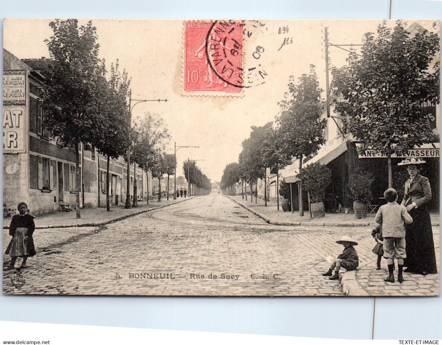 94 BONNEUIL - La Rue De Sucy  - Bonneuil Sur Marne