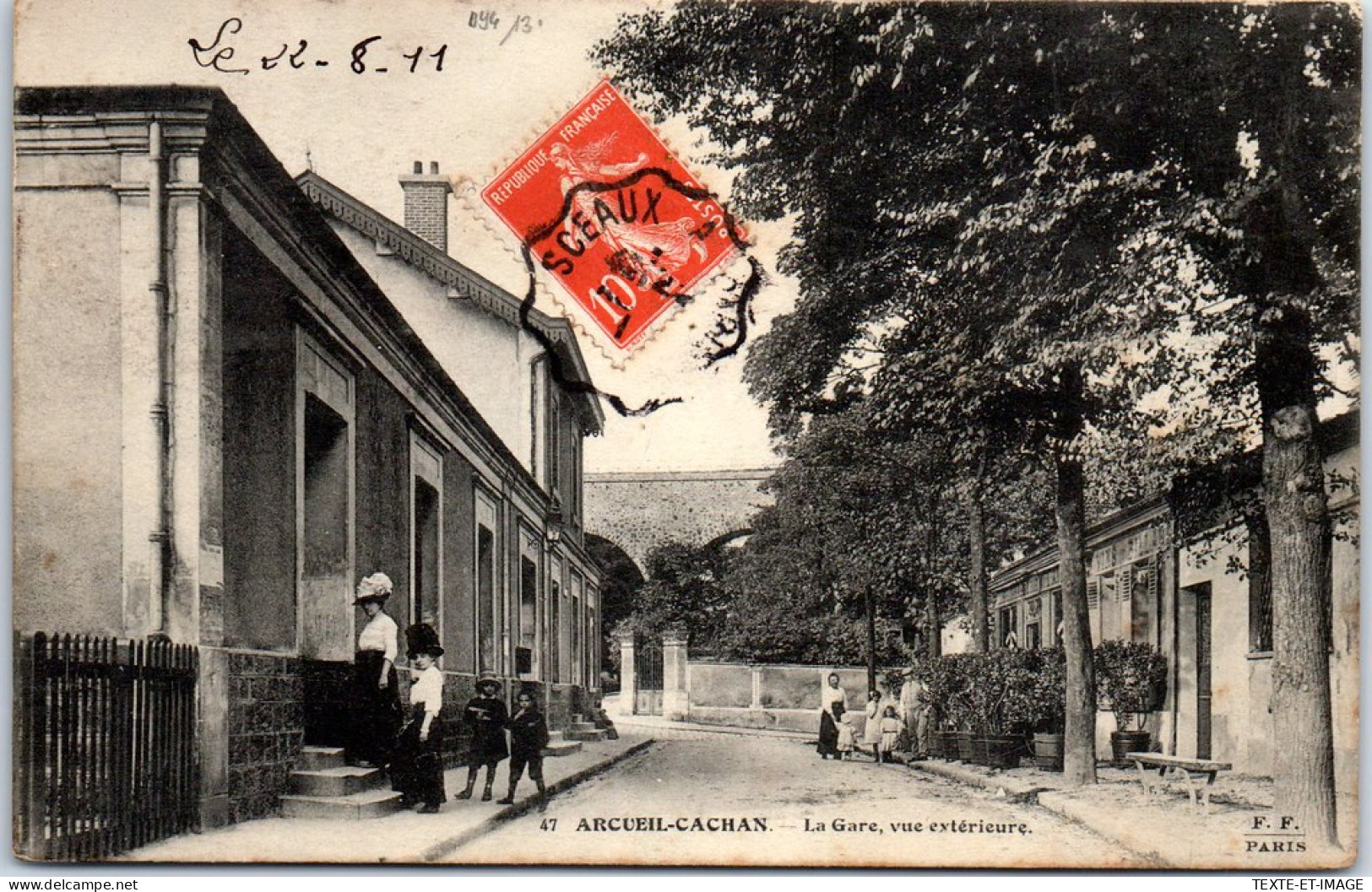 94 ARCUEIL CACHAN - Vue Exterieure De La Gare  - Arcueil