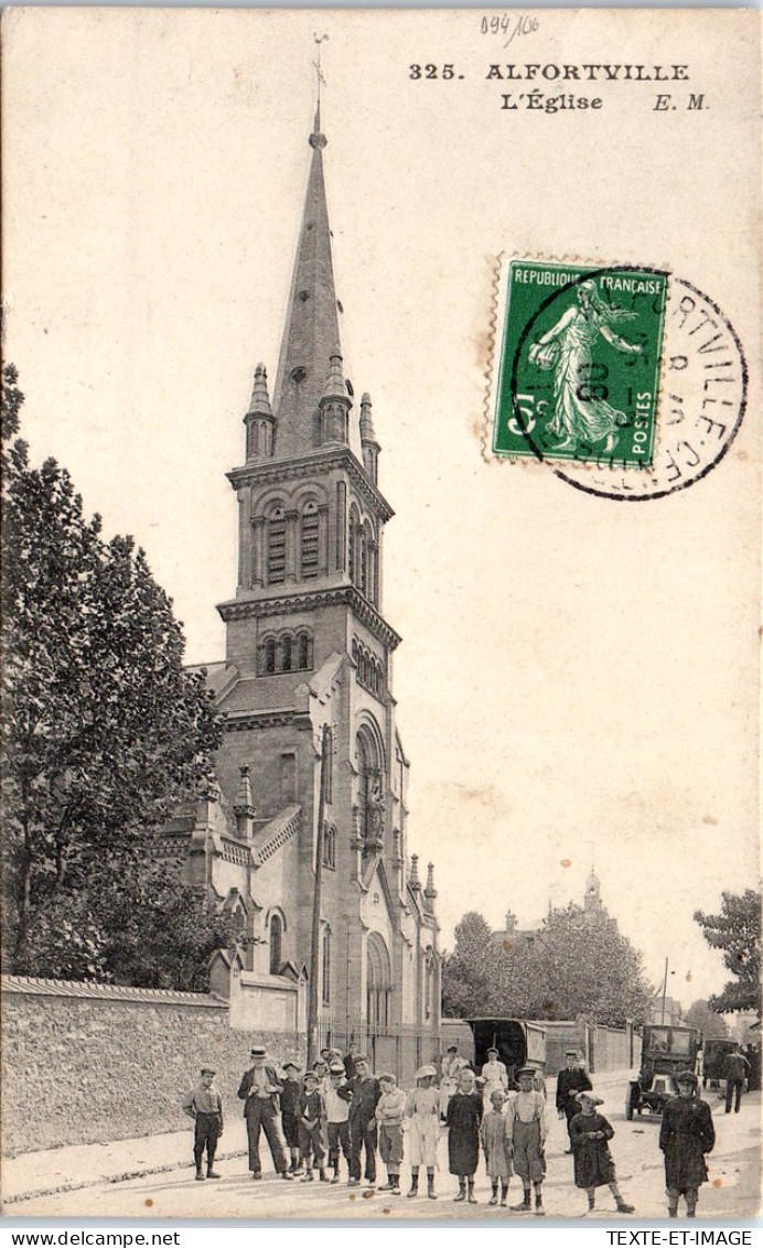 94 ALFORTVILLE - Vue De L'eglise. - Alfortville