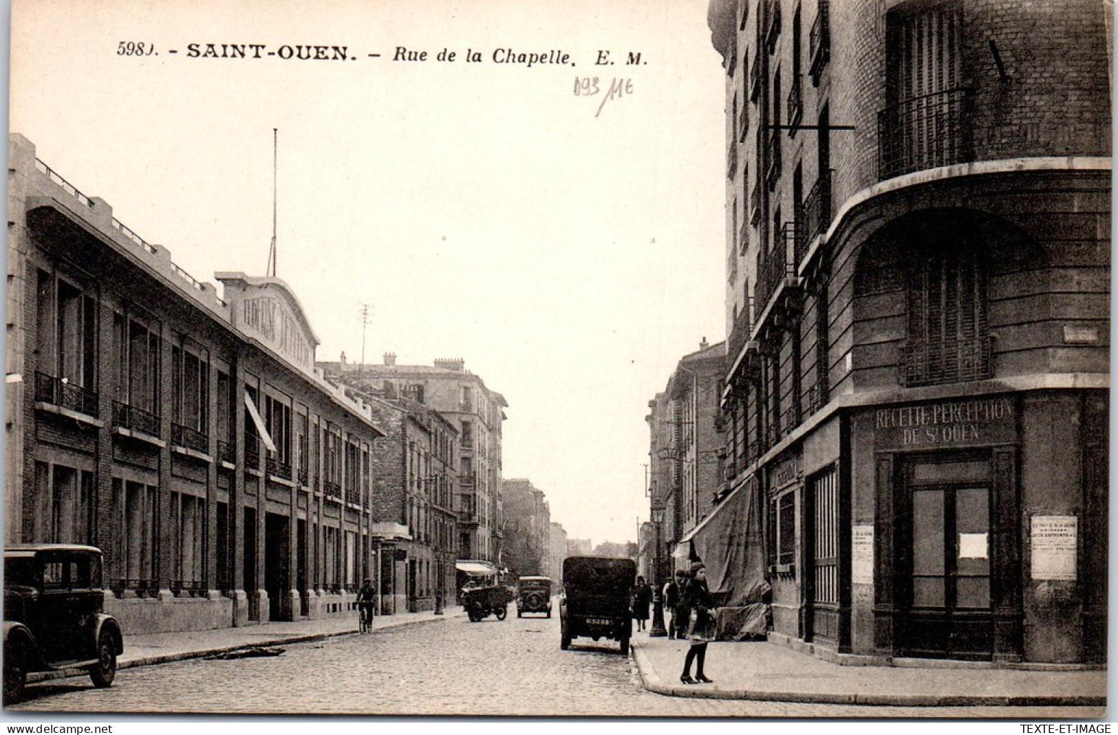 93 SAINT OUEN - Un Coin De La Rue De La Chapelle - Saint Ouen