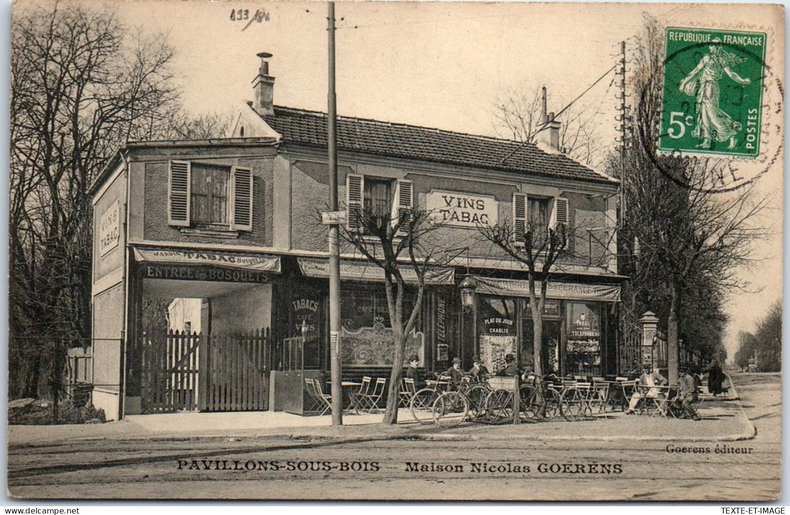 93 PAVILLONS SOUS BOIS - Maison Nicolas GOERENS  - Autres & Non Classés