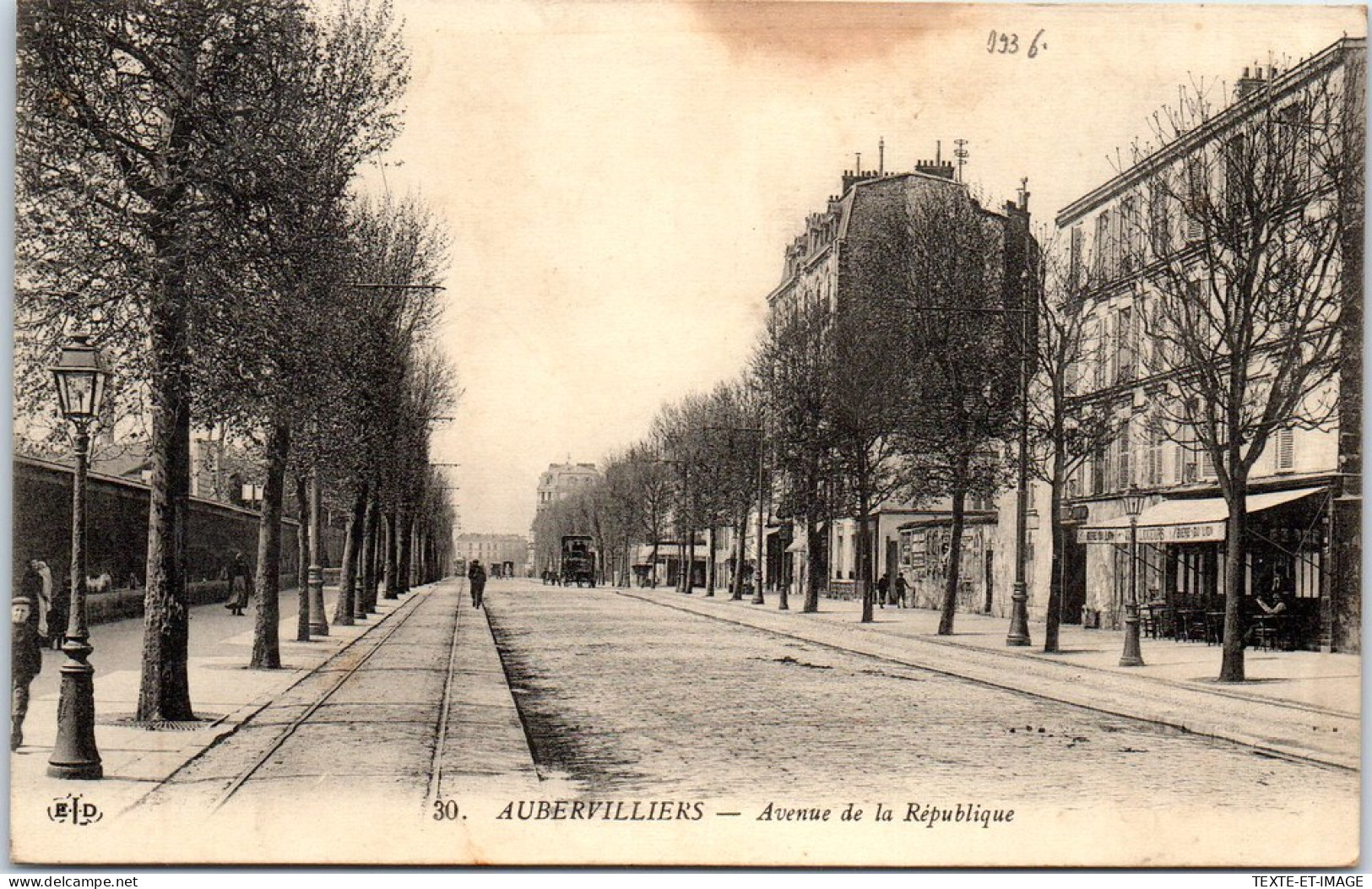 93 AUBERVILLIERS - Avenue De La Republique. - Aubervilliers