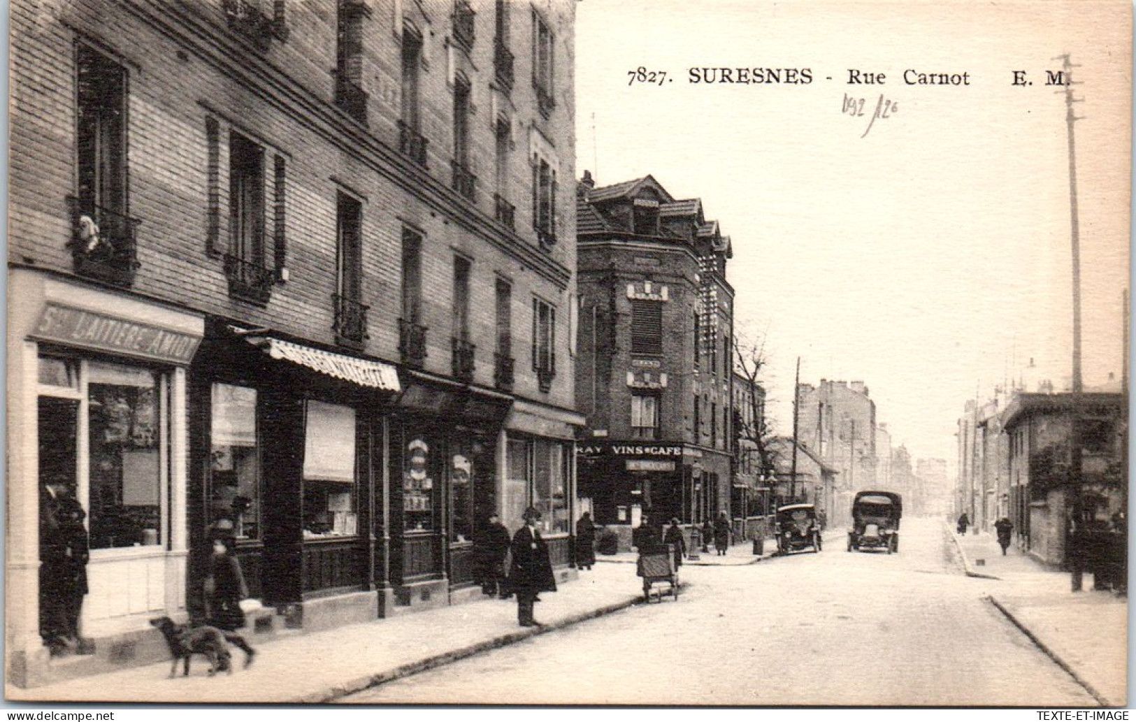 92 SURESNES - La Rue Carnot. - Suresnes