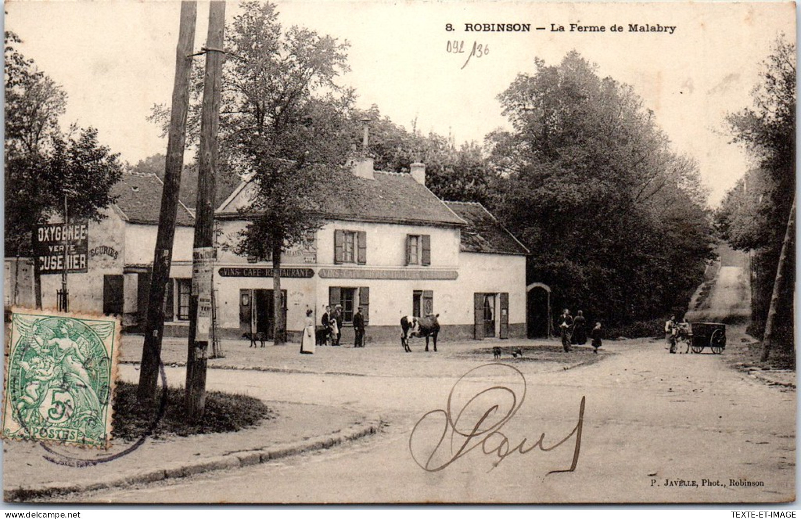 92 ROBINSON - La Ferme De Malabry. - Other & Unclassified