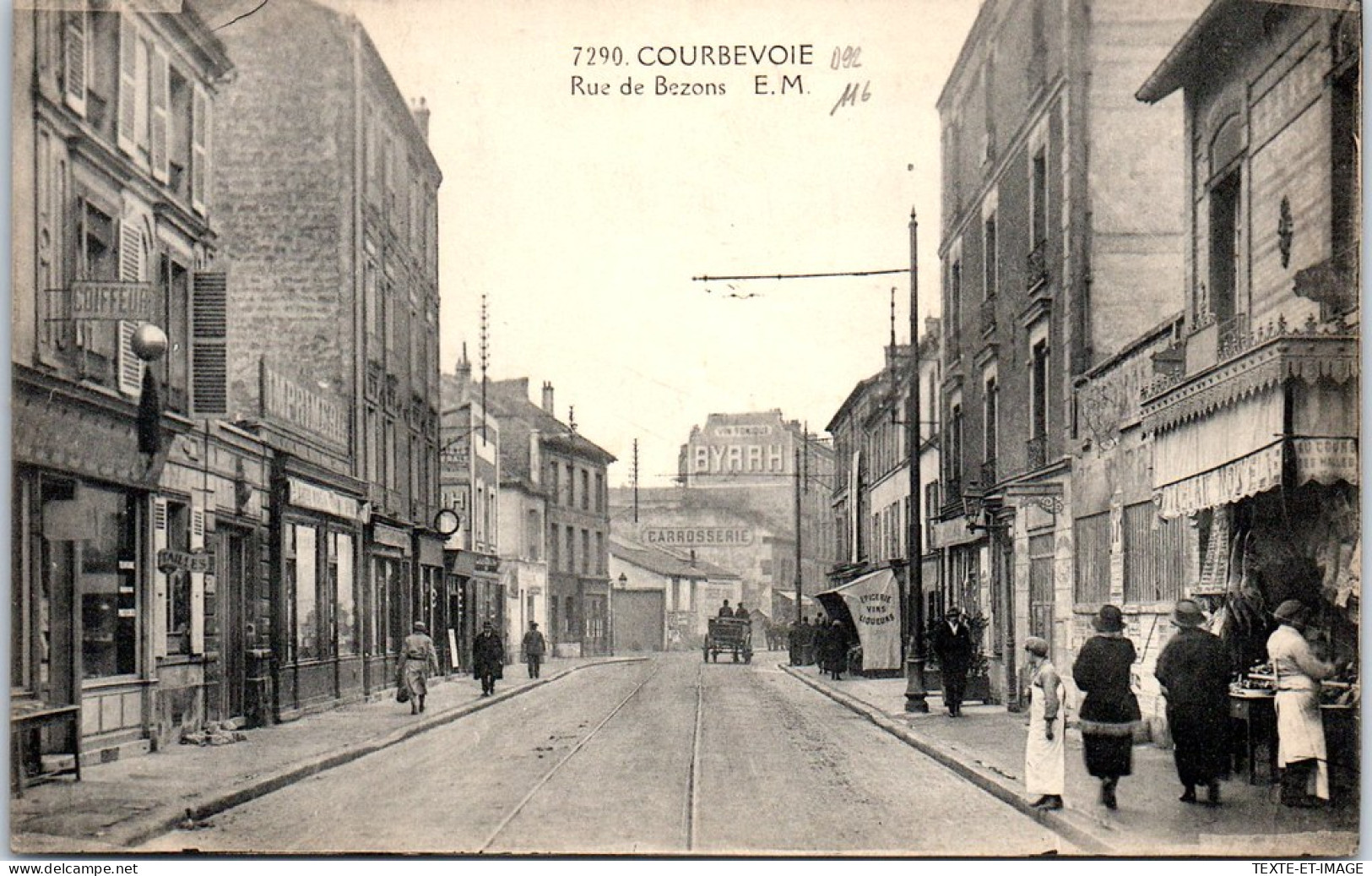 92 COURBEVOIE - Rue De Bezons. - Courbevoie