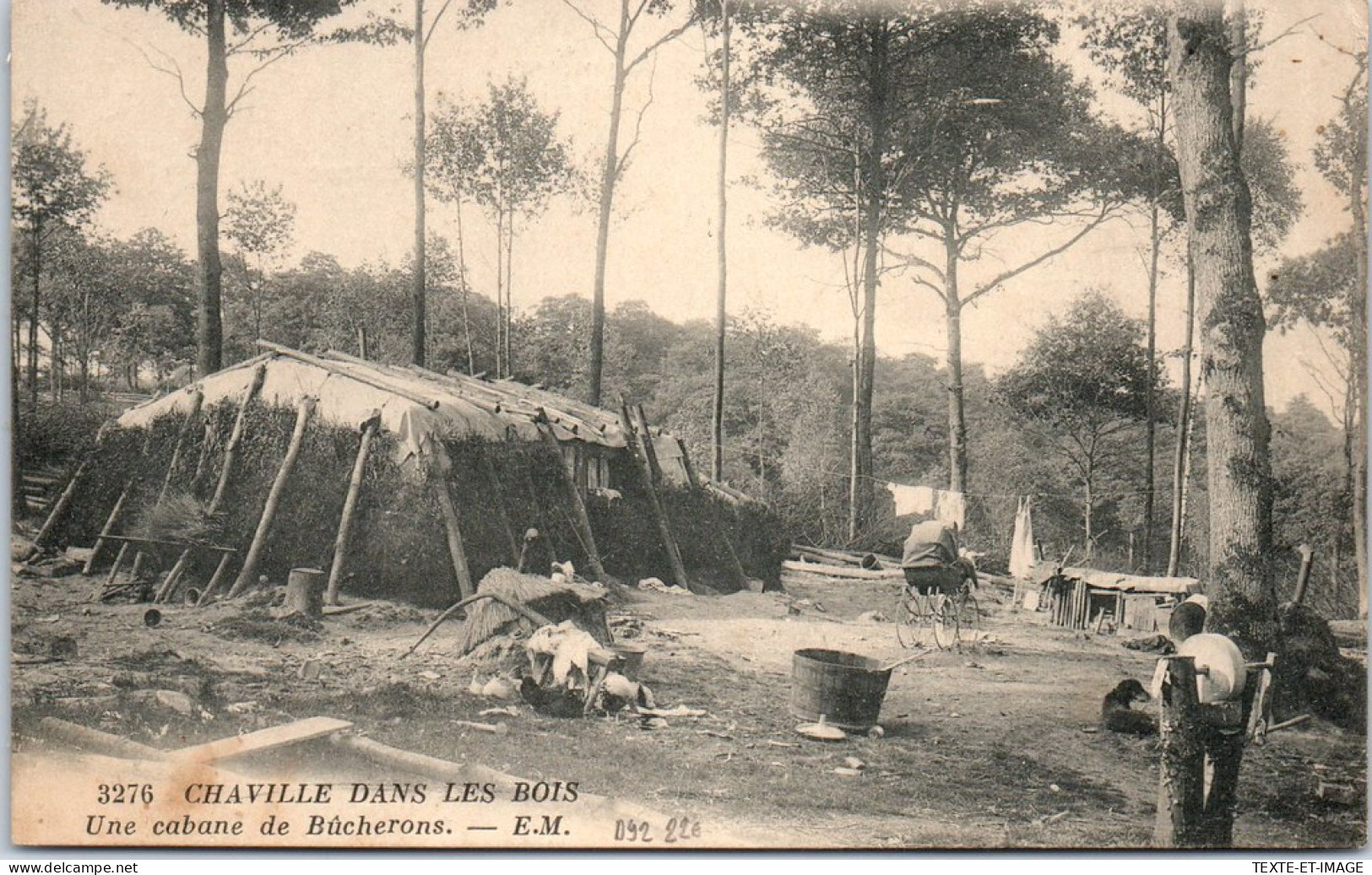 92 CHAVILLE - Une Cabane De Bucherons. - Chaville