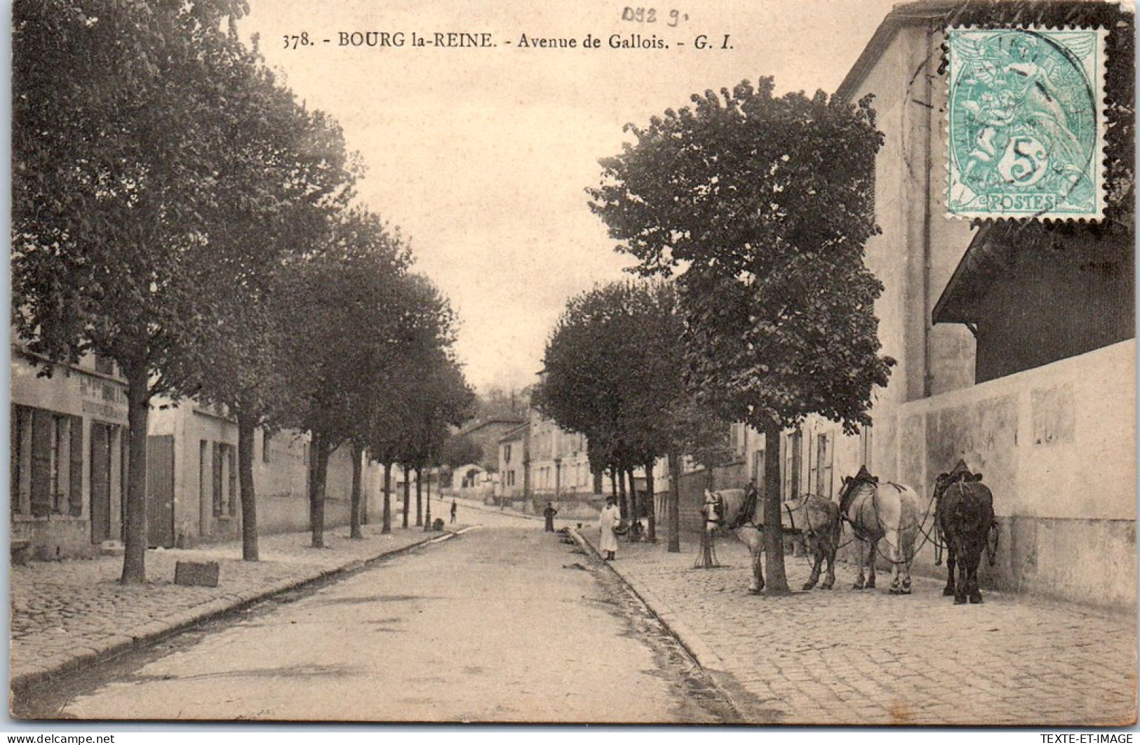 92 BOURG LA REINE - Avenue De Gallois. - Bourg La Reine
