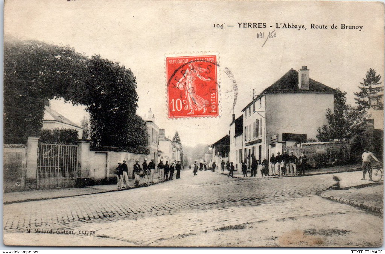 91 YERRES - L'abbaye Route De Brunoy. - Yerres