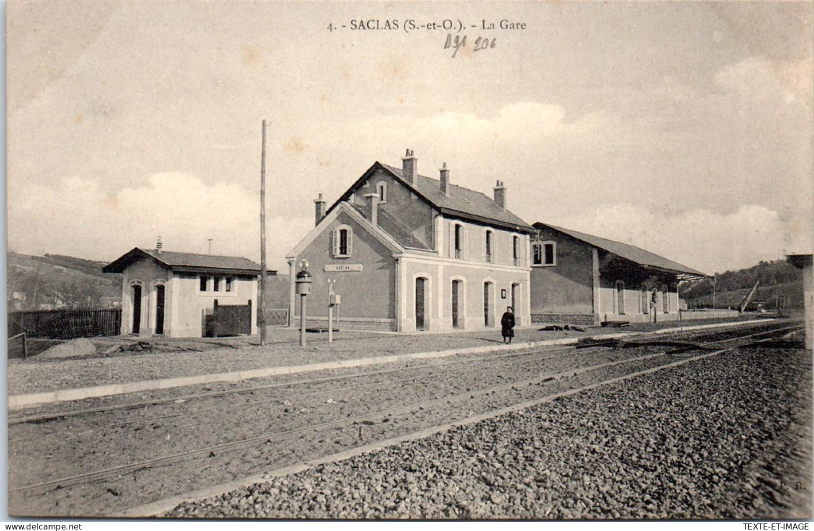 91 SACLAS - La Gare. - Sonstige & Ohne Zuordnung