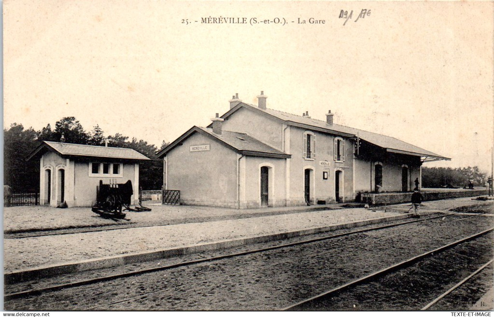 91 MEREVILLE - Vue De La Gare. - Mereville