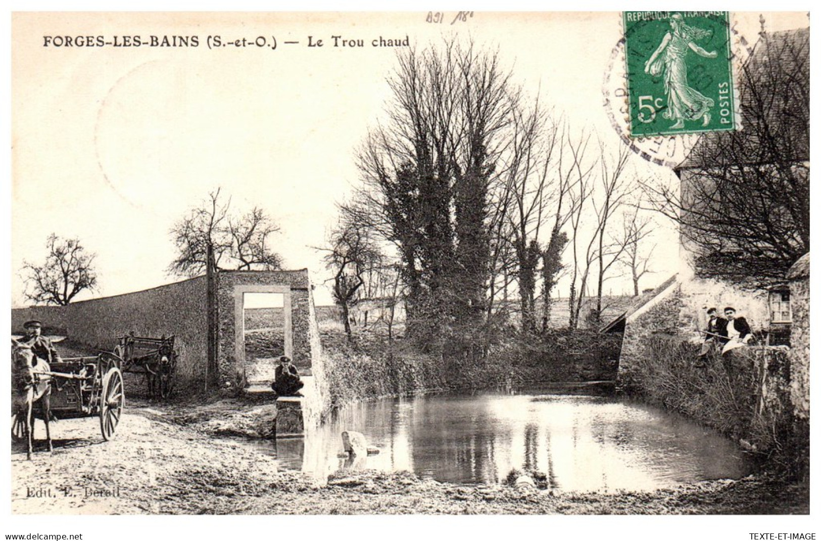 91 FORGES LES BAINS - Le Trou Chaud  - Sonstige & Ohne Zuordnung