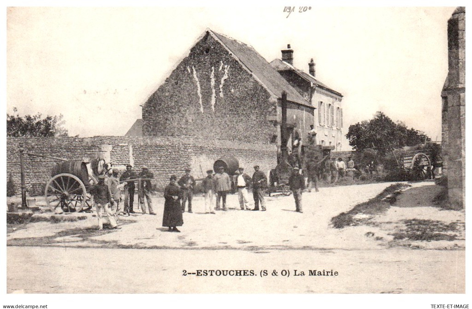 91 ESTOUCHES - La Mairie. - Other & Unclassified