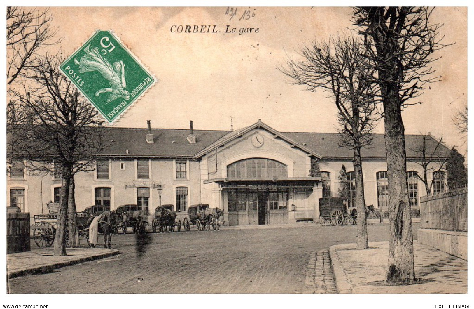 91 CORBEIL - La Gare. - Corbeil Essonnes