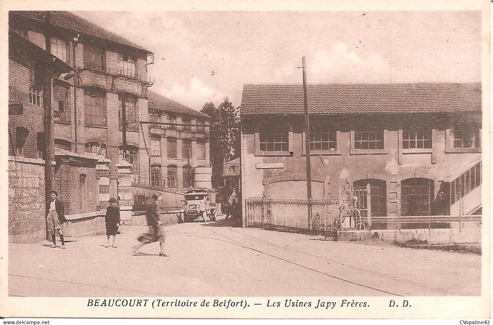 BEAUCOURT (90) Les Usines Japy Frères En 1937 - Beaucourt