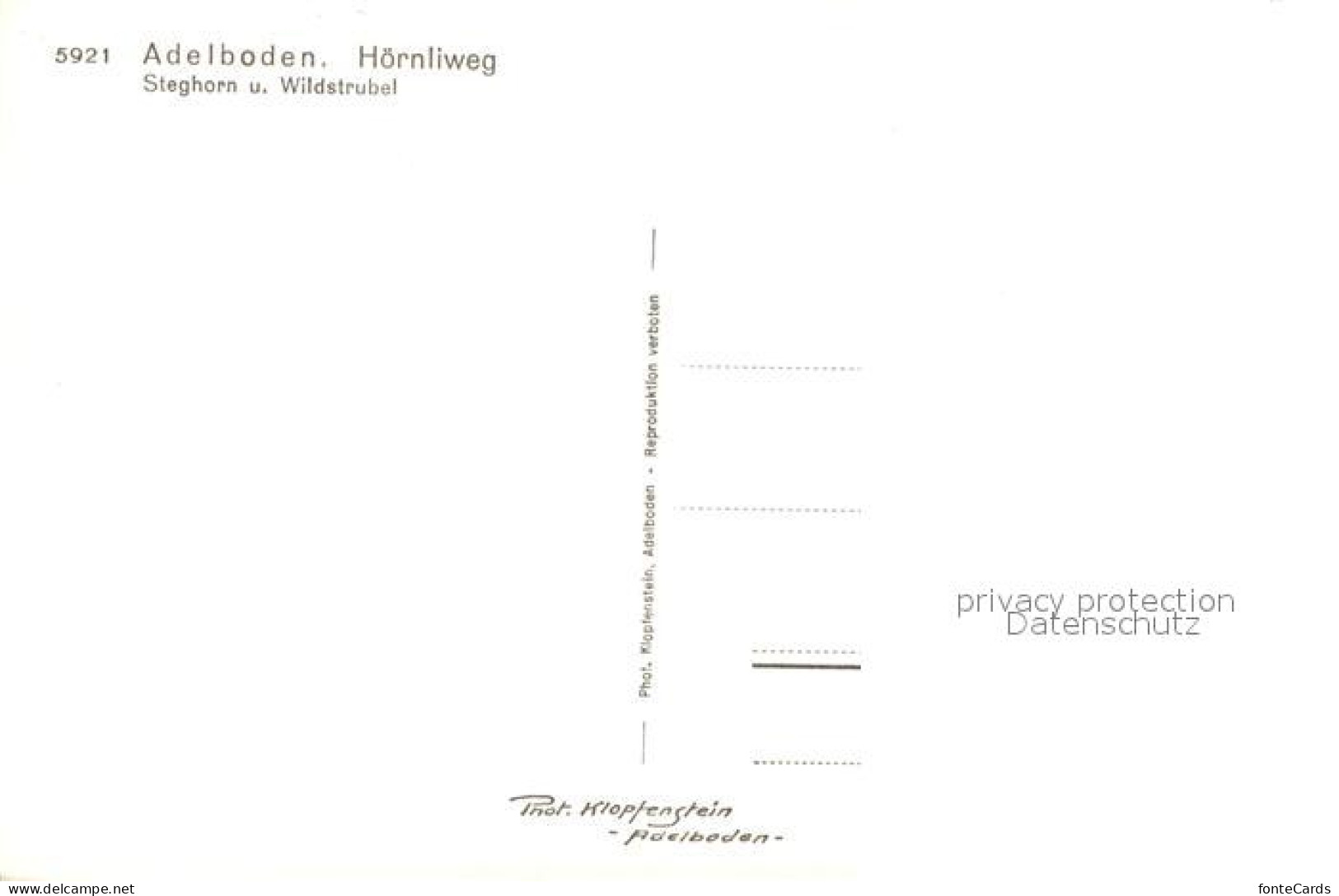 13190057 Adelboden Hoernliweg Steghorn Und Wildstrubel Adelboden - Other & Unclassified